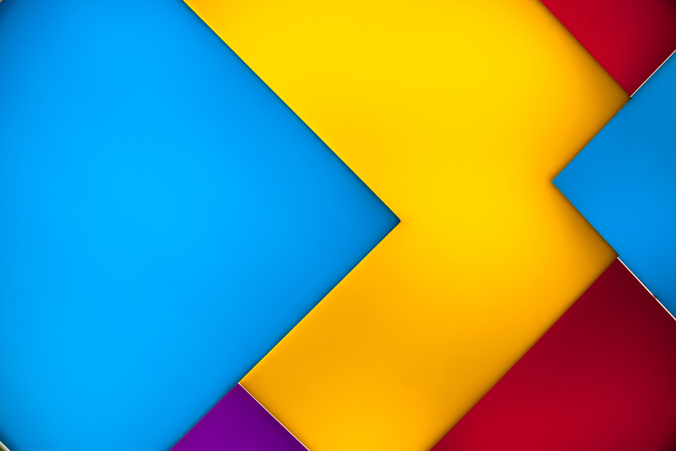 Abstract colorful shapes